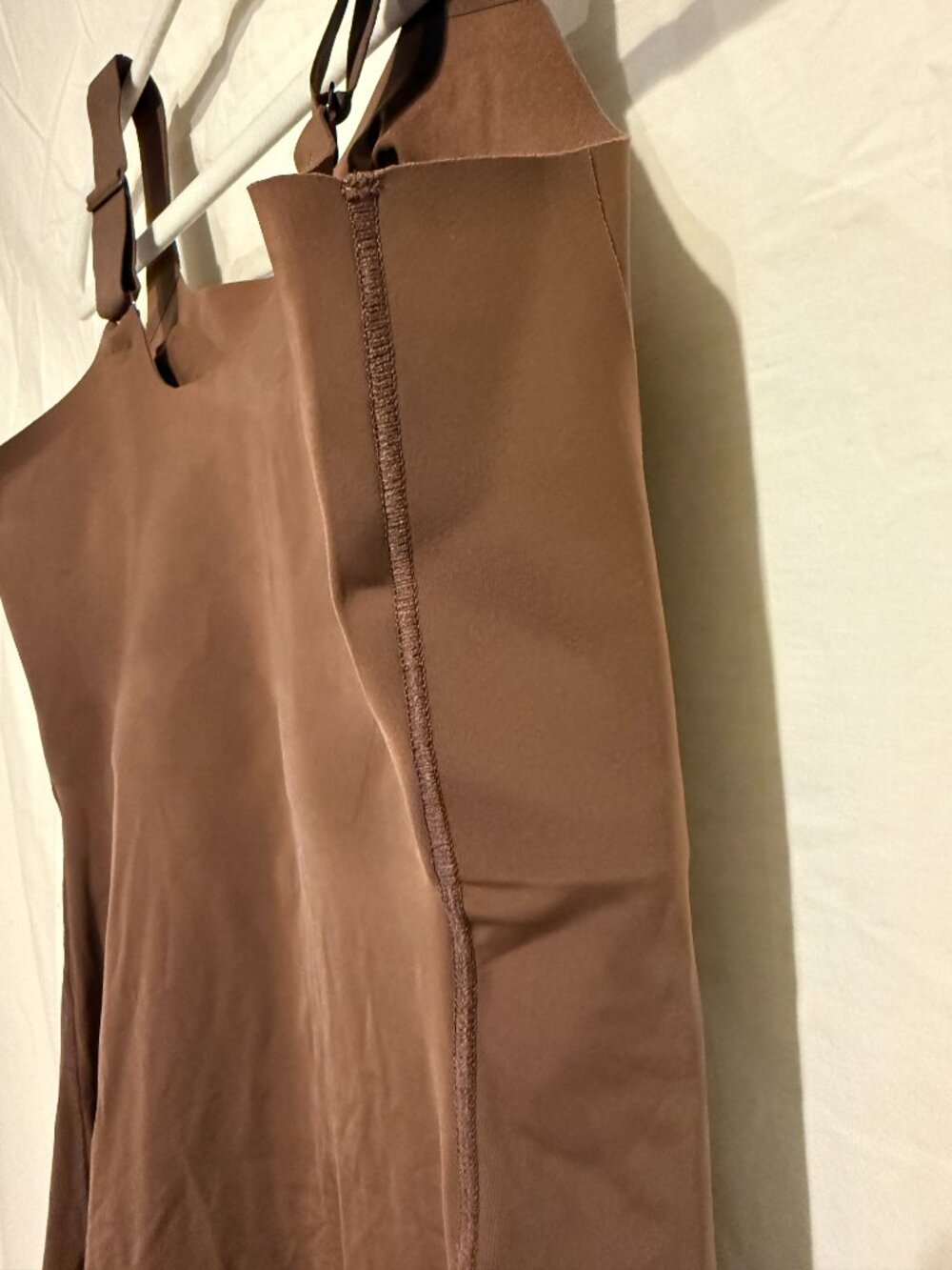 Evelyn & Bobbie Cocoa Structured Scoop Bra Tank Silky Soft Support Like New L - Picture 5 of 12